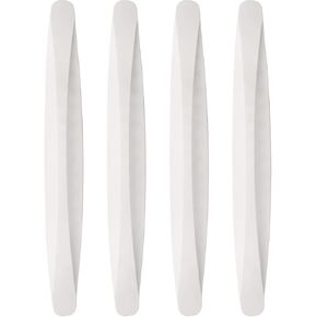 HARFINGTON 4pcs Car Bumper Guard Strip Anti-Collision Anti-Scratch Bumper Protector Trim Universal Front and Rear Bumper Guard for Cars SUV Pickup Truck, White