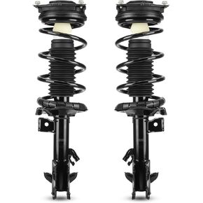 172352 172351 Front Left & Right Side Struts w/Coil Springs for 2007-2011 Nissan Versa (All Models), 2012 Nissan Versa (ONLY 1.8L S/SL Hatchback) Shock Absorbers