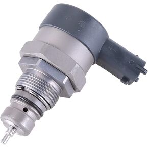 Fuel Rail Pressure Regulator Compatible with 2011-2019 F250 F350 F450 F550 6.7L Powerstroke Replace 0281006017 Diesel Fuel Injector Pressure Regulator Fuel Injector Pump Pressure Relief Valve