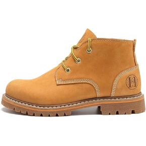 مجموعة التمهيد عمل Conrad Wheat Nubuck: أحذية سلامة متينة ، ناعمة ، أحذية سلامة مقاومة للانزلاق للرجال