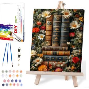 DIY African Woman Paint by Numbers for Adults Canvas, Flowers and Girl Paint by Number Kits on Canvas - Frameless Oil Painting Kits Arts and Crafts for Home Decor Gifts 16x20 inch in Kuwait