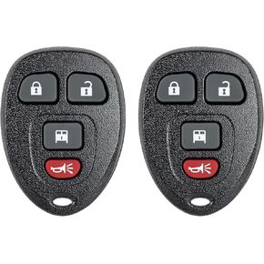 استبدال مفتاح FOB لعام 2007-2024 CHEVROLET EXPRESS VAN & GMC SAVANA CAR SAVANE CARLENT ANMOTE CONTROL ، OUC60270 OUC60221 ، 4 BTN ، 2PCS