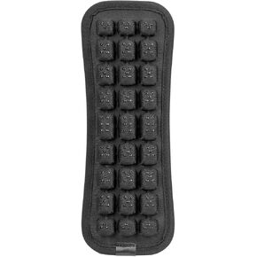 JFT Car Seat Strap Pads 3D Air Cushion - Ultra-Comfy Carseat Shoulder Strap Pads with 3-Row Cushioning, Fits Car Seat Strap Covers, Lightweight & Ergonomic (Black, 1pcs) BP-176