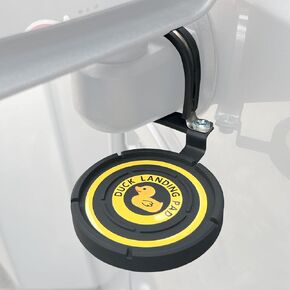 وسادة الهبوط للبط في جيب ، حامل بطة Duck Handing Mirt Mount ، حامل البط الجانبي المتوافق مع Jeep Wrangler JL Jlu & Gladiator JT ، Black