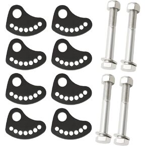 Adjustable Camber Kit Lock and Upper Arm Alignment Cam Bolt Kit, Replacement for GMC SIERRA 1500 1999-2019, Replacement for CHEVROLET SILVERADO 1500 1999-2019