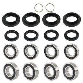 93106-42800-00 93106-38800-00 93106-38047-00 Front Rear Wheel Bearings Seals Kits Replacement for Rhino 450 660 700 2005-2013