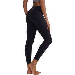 ALONG FIT High Waisted Leggings with Pockets, Tummy Control Workout Leggings for Women 25’’ Soft Yoga Pants Gym Sport Lounge
