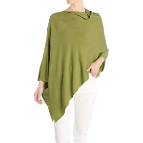 Coco + Carmen Women’s Women’s Lightweight Boncho Shawl Wrap | ارتداء طرق متعددة | 15 لون | ملحق الملابس العصري | OSFM