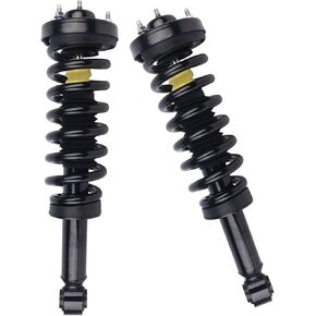 Pair 171141 Front Shock Absorber Strut Fit for 2009-2013 Ford F-150 4WD w/Coil Spring Assembly Passenger&Drive Side