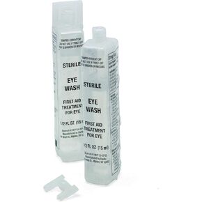 Sterile Eye Wash with 0.5-Ounce Tube