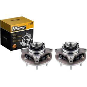 515046 Front Wheel Hub Bearing Assembly Compatible with F150 2004-2005 4WD, F150 Heritage 2004 4WD 6 Lug with ABS 2pcs