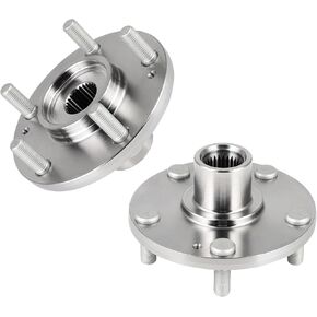 Scitoo 2PCS Front Wheel Hub 51750-1P000 Fit لـ Hyundai Elantra 2011-2012 ، لـ Hyundai Veloster 2012 ، ل Kia Forte5/Forte 2014-2018 ، لـ Kia Forte Koup 2014-2016 5 Lugs