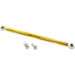 POWERJAMES Gold Clutch Shift Linkage Shifter Rod Fits Harley Davidson Breakout Softail Slim Springer Heritage Softail and Touring Street Glide Road King Ultra Limited FLHX FLTR FLHR