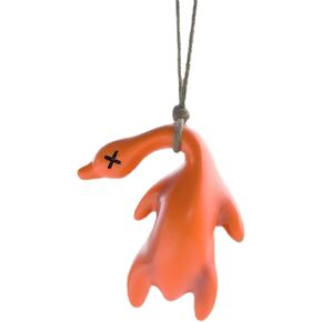 Color-Changing Roast Duck Pendant, Sunlight Activated Creative Car Pendant, Eco-Friendly PLA Material, UV Alert
