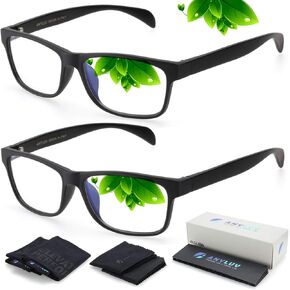 ANYLUV Blue Light Glasses for Men & Women, Lightweight Stylish Blue Light Blocking Glasses, Eye Strain Relief Eye Protection