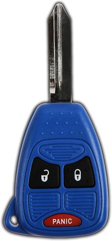 KeylessOption Key Fob for 2004 2005 2006 2007 2008 2009 2010 2011 2012 2013 2014 2015 2016 2017 Chrysler 300 Dodge Charger Jeep Cherokee Remote, 3-Button OHT692427AA, Programming Guide Included in Kuwait