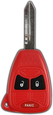 KeylessOption Key Fob for 2004 2005 2006 2007 2008 2009 2010 2011 2012 2013 2014 2015 2016 2017 Chrysler 300 Dodge Charger Jeep Cherokee Remote, 3-Button OHT692427AA, Programming Guide Included in Kuwait