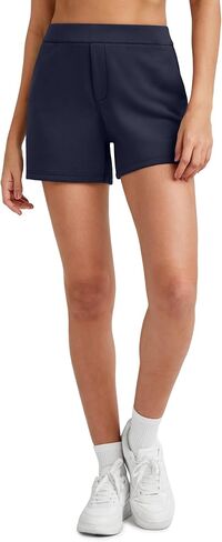 G4Free Women's 4'' Athletic Shorts Elastic High Waisted Workout Running Shorts Summer Casual Shorts with Pockets in Saudi Arabia