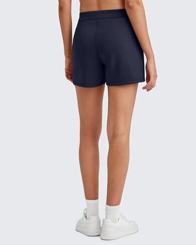 G4Free Women's 4'' Athletic Shorts Elastic High Waisted Workout Running Shorts Summer Casual Shorts with Pockets in Saudi Arabia