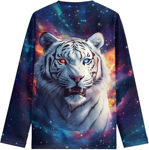 WELLFLYHOM Long Sleeve T-Shirt for Boys Girls 3-16 Years Old Tee Tops Crewneck Pullover Shirts Fall Outfits in Saudi Arabia