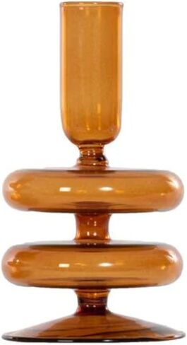 Saffron Candle Holder Swizzle – by Alice Lane Home Collection – Your Home Elevated by Warm Light and Atmosphere – for Office, Kitchen, Living Spaces in Saudi Arabia