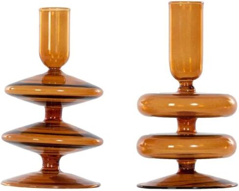 Saffron Candle Holder Swizzle – by Alice Lane Home Collection – Your Home Elevated by Warm Light and Atmosphere – for Office, Kitchen, Living Spaces in Saudi Arabia