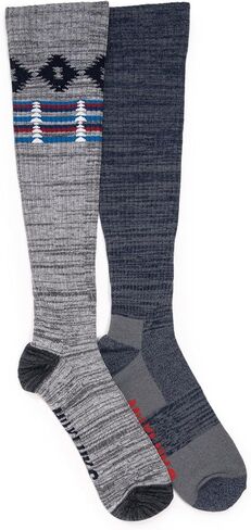 Muk Luks Men's Compression Socks (حزمة زوجان) in Saudi Arabia