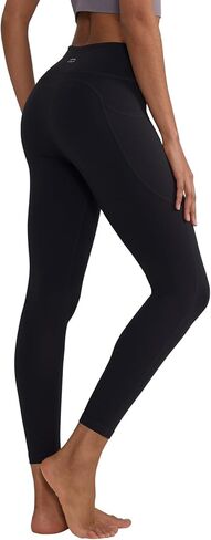 ALONG FIT High Waisted Leggings with Pockets, Tummy Control Workout Leggings for Women 25’’ Soft Yoga Pants Gym Sport Lounge in Saudi Arabia
