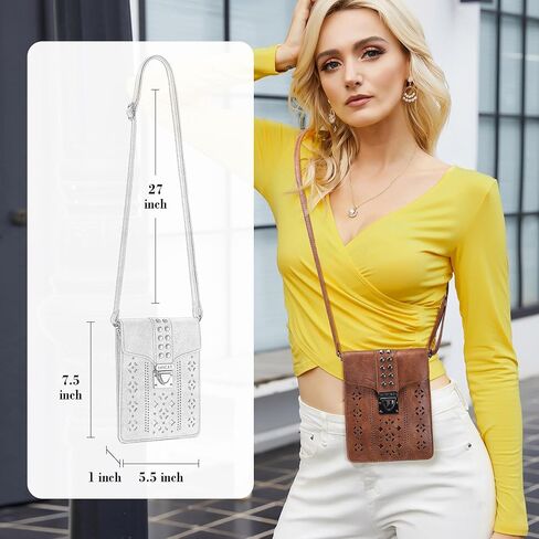 INICAT Small Crossbody Bags for Women Gifts for Teenage Girls Leather Cell Phone Purse in Saudi Arabia