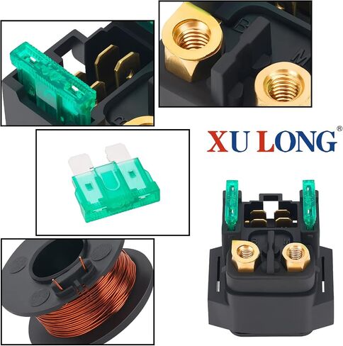 Starter Solenoid Relay ATV Compatible with Yamaha YFM350A YFM 350 400 450 660 Grizzly Big Bear Kodiak Wolverine Rhino Raptor Bruin 2000 2001 2002 2003 2004 2005 2006 2007 2008 2009 in Kuwait