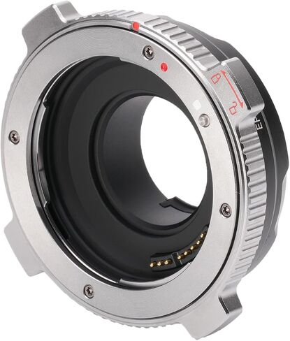 VILTROX EF-L Pro Lens Mount Adapter with Security Lock,Auto Focus Ring Adapter Compatible with Canon EF/EF-S Lens to L Mount Camera Leica SL2/Lumix S1 S1H S5/Sigma fp L in Saudi Arabia