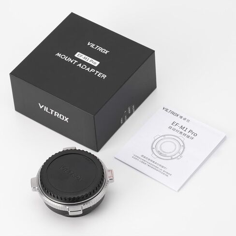 VILTROX EF-L Pro Lens Mount Adapter with Security Lock,Auto Focus Ring Adapter Compatible with Canon EF/EF-S Lens to L Mount Camera Leica SL2/Lumix S1 S1H S5/Sigma fp L in Saudi Arabia