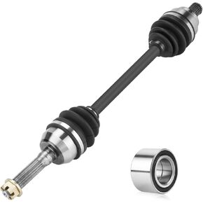 Youxmoto Front Left/Right CV Axles & Wheel Bearing Kit Fit for Polaris Sportsman 450 570 2015 2016 2017 2018 2019 2020 2021 2022; 4340 Chromoly Steel CV Axle Drive Half Shaft