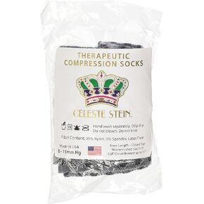 Celeste Stein Cmps-Box Therapeutic Compression Socks, 8-15 mmHg