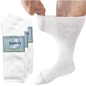 Athletic Diabetic Socks for Men and Women - Seamless Sock (3 Pk)