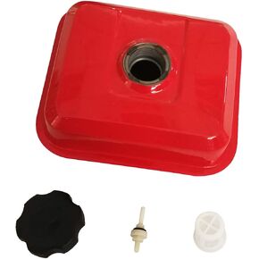 Red Fuel Tank with Thread Cap Joint Filter Fuel filter Kit fit for Honda GX120 GX140 GX160 GX200 Water Pump Lawn Mover 5.5HP 6.5HP Engine