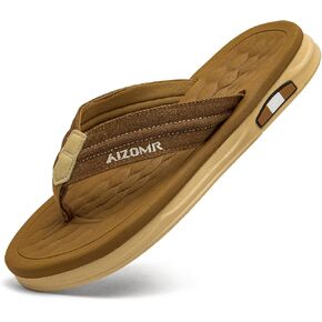 رجال Flip Flip Beach Thongs Sandals Sandals Slippers راحة متينة الشرائح ذات الجفاف السريع