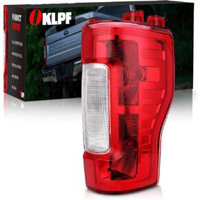 OKLPF Rear Brake Tail Lights Compatible With 2017 2018 2019 Ford F250 F350 F-250 F-350 Super Duty,Replace HC3Z13404D HC3Z13404F FO2801256,Replacement Red Taillight Assembly,Right Passenger Side
