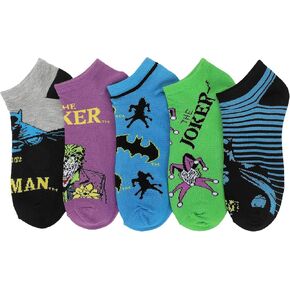 BioWorld Batman & Joker Women's 5-Pair Cogss