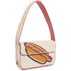 STAUD Women's Tommy Beaded Bag