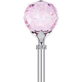 BuLuBuLu Pink Crystal Scepter Women's Day Gifts Fairy Princess Wand Queen Scepter Fancy Magic Wands for Kids