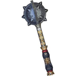 Liontouch - Golden Eagle Knight Mace - سن 3-8 سنوات | تظاهر اللعب Morning Star Foam Toy للأولاد مع موضوع النسر في العصور الوسطى | ملحق الأسلحة الآمنة والمعركة للباس الأطفال والأزياء