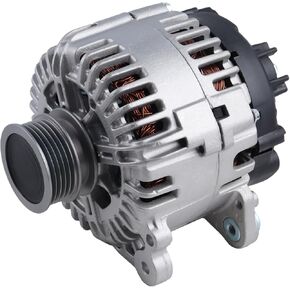 Alternator Compatible with 2005-2014 Volkswagen Jetta 2010-2014 Golf,2006-2009 Rabbit L5 2.5L 0124525062