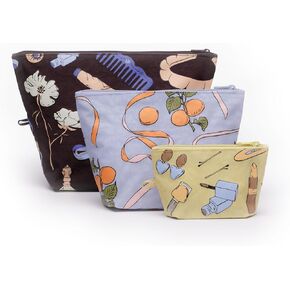 BAGGU Women's Go Pouch Set of 3