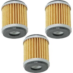 Caltric 3 Pack Filter متوافق مع Yamaha 250 YZ250F YZ-250F 450 YZ450F YZ-450F 50th Anniversary 2003-2011 2013-2014