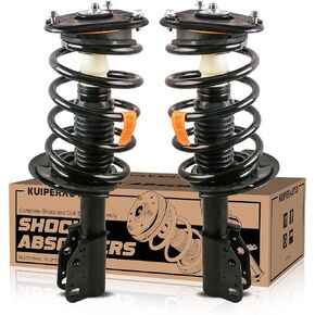 Front Struts shocks Assembly w/Coil Spring 171685 1332343 Compatible for 2000-2005 Buick Lesabre/Pontiac Bonneville/Cadillac Deville Compatible for 2001-2003 Aurora shocks Absorbers 2PCS