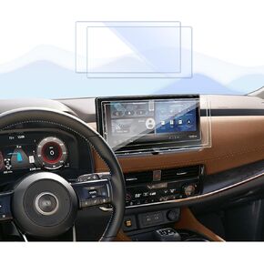 2 Pack for 2025 2024 Chevy Colorado Screen Protector for 2024 Chevy Colorado Accessories 2025 2024 2023 Chevrolet Colorado Z71/ZR2 & GMC Canyon AT4/Denali/AT4X/Elevation Dashboard 11 in& Navigation 11.3inch Tempered Glass Screen Protector 2024 Canyon at4