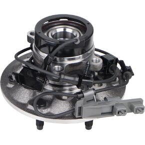 KUSATEC 515110 Front Left Wheel Bearing and Hub Assembly Compatible with 2004-2008 Chevy Colorado, GMC Canyon, 2006 Isuzu i-350 2007-2008 i-370, 6 Lug Bolts w/ABS