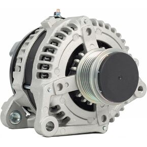 11403 Alternator Compatible with Toyota Highlander L4 2.7L 163cid 2010-2014 Venza L4 2.7L 163cid 2009-2015 Replacement for 104210-2350 12V 130Amp