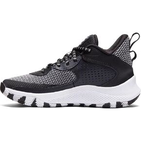 Under Armour - Unisex-Child Gs Curry 3Z 24 Shoes, Color Black (002), Size: 5.5 M US Big Kid
